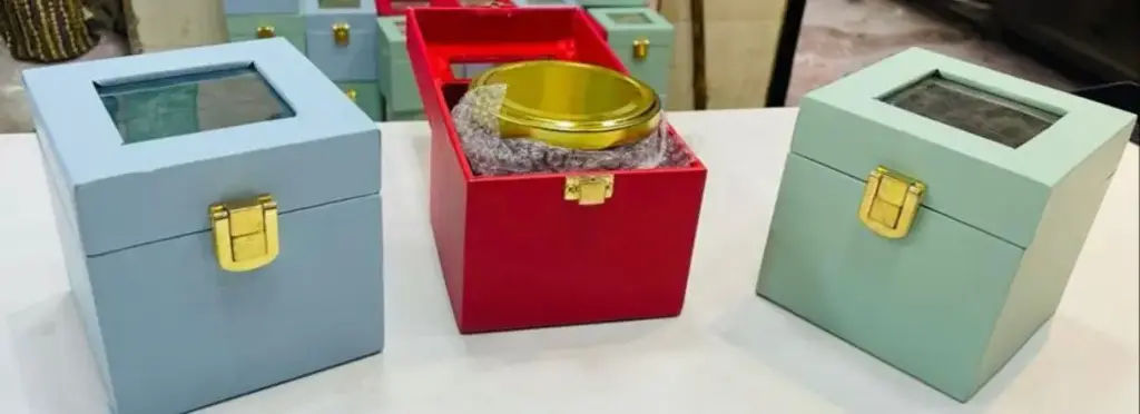 New leathrite boxes Single jar